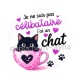  je ne suis pas célibataire j'ai un chat