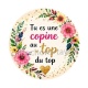 tu es une copine au top du top