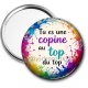 Miroir de poche - tu es une copine au top du top