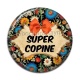 Cabochon Résine - super copine