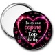 Miroir de poche - tu es une copine au top du top