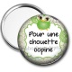 Miroir de poche - pour une chouette copine