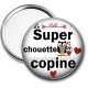 Miroir de poche - super chouette copine