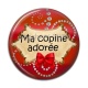 Cabochon Résine - ma copine adorée