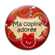 Cabochon Verre - ma copine adorée