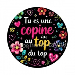 tu es une copine au top du top