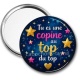 Miroir de poche - tu es une copine au top du top