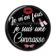 Cabochon Résine - je m'en fou je suis une connasse