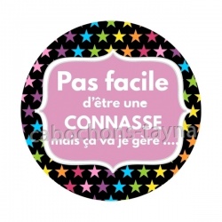 pas facile d'être une connasse mais ça va je gère