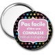 Miroir de poche - pas facile d'être une connasse mais ça va je gère