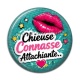 Cabochon Résine - chieuse connasse attachiante