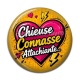 Cabochon Résine - chieuse connasse attachiante