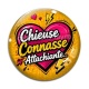 Cabochon Verre - chieuse connasse attachiante