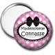 Miroir de poche - mademoiselle connasse