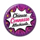 Cabochon Résine - chieuse connasse attachiante
