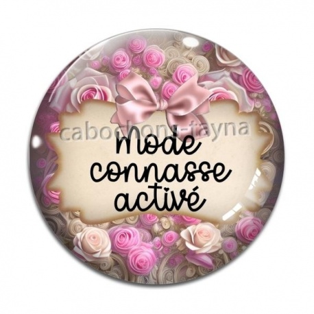 Cabochon Verre - mode connasse activé