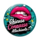 Cabochon Verre - chieuse connasse attachiante