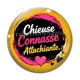 Cabochon Verre - chieuse connasse attachiante