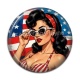 Cabochon Résine - pin up