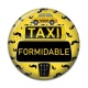 Cabochon Résine - taxi formidable
