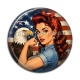 Cabochon Résine - pin up