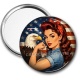 Miroir de poche - pin up