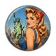 Cabochon Résine - pin up