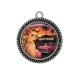 Pendentif Cabochon Argent - pin up