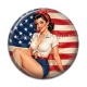 Cabochon Résine - pin up