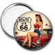 Miroir de poche - pin up