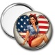 Miroir de poche - pin up