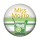 Cabochon Résine - miss mojito