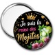 Miroir de poche - je suis la reine des mojitos