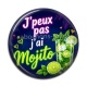 Cabochon Résine - j'peux pas j'ai mojito