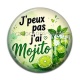 Cabochon Résine - j'peux pas j'ai mojito
