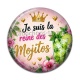 Cabochon Résine - je suis la reine des mojitos
