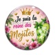 Cabochon Verre - je suis la reine des mojitos