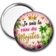 Miroir de poche - je suis la reine des mojitos