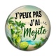 Cabochon Résine - j'peux pas j'ai mojito