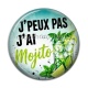 Cabochon Résine - j'peux pas j'ai mojito
