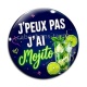 Cabochon Verre - j'peux pas j'ai mojito