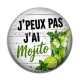Cabochon Résine - j'peux pas j'ai mojito