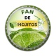 Cabochon Résine - fan de mojito