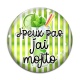 Cabochon Verre - j'peux pas j'ai mojito