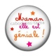 Cabochon Résine - maman géniale