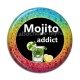 Cabochon Résine - mojito addict