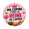 ma copine c'est la reine de l'apéro
