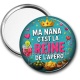 Miroir de poche -  ma nana c'est la reine de l'apéro