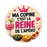 ma copine c'est la reine de l'apéro