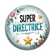 Cabochon Résine - super directrice